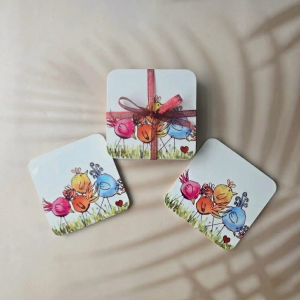 Coasters - Signature Collection by Maggie Boo - Quirky Birds