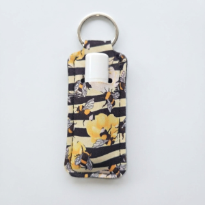 Printed lip balm case including lip balm